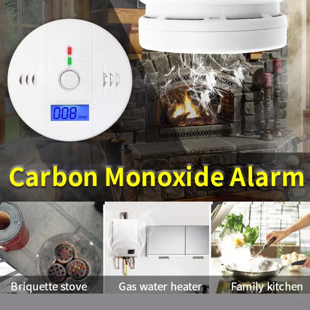 Household Carbon Monoxide Alar - Smoke Detector Interconnected のレビューと価格