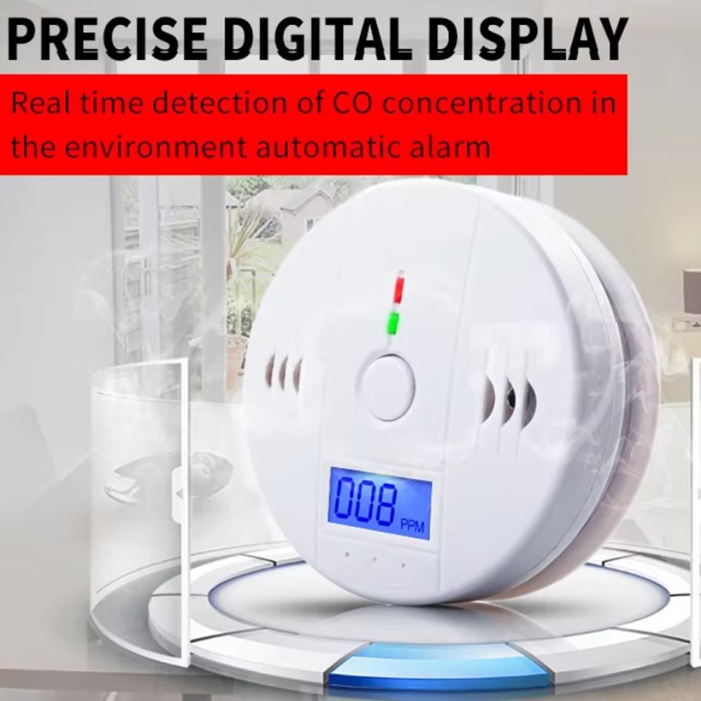 Household Carbon Monoxide Alar - Smoke Detector Interconnected のレビューと価格